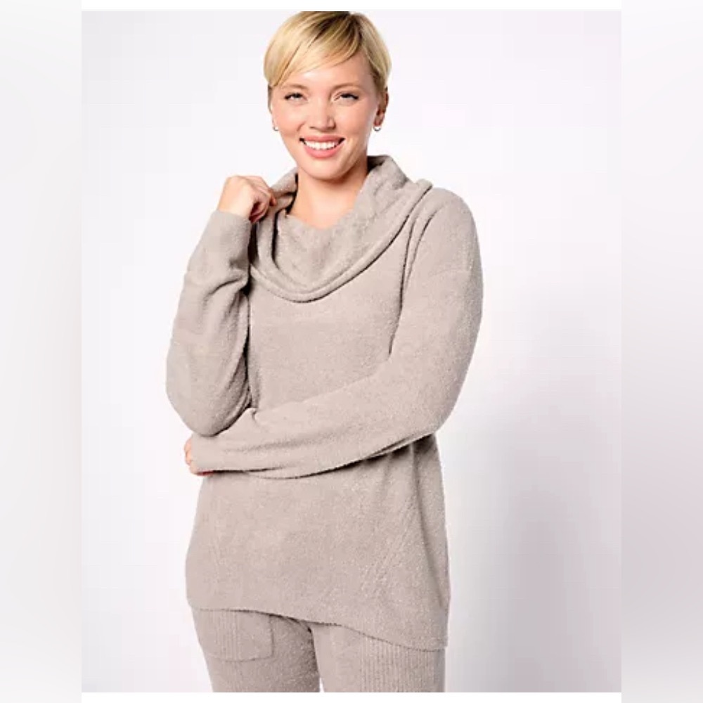 Barefoot Dreams Coastal Lite Cowlneck Pullover NWT🏷️